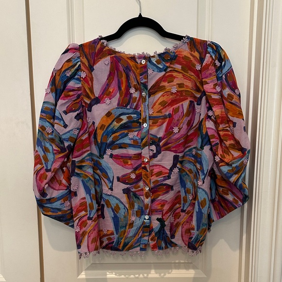 FARM Rio Multicolor Floral Blouse - Picture 2 of 4